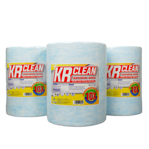 ผ้าเช็ดทำความสะอาดเฟอร์นิเจอร์แบบไม่ทอจากเวียดนาม SANITARY รุ่น Krclean สีขาว ขนาด 30x30 ซม. 320 แผ่น แพ็คขายส่ง รับผลิตแบบ OEM ODM เป็นมิตรกับสิ่งแวดล้อม - Product Image 1
