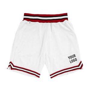 Pantalones Cortos Deportivos Casuales de Malla para Hombre, 100% Poliéster, con Cordón Ajustable y Estampado por Transferencia Térmica - Product Image 3