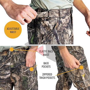 Pantalon de chasse toutes saisons, vêtements de performance durables pour l'extérieur, pantalon de chasse résistant à l'eau, pantalon d'extérieur - Product Image 5