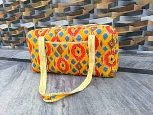 Bolsas de Viaje Acolchadas de Algodón con Estampado Personalizado para Mujer, Bolsas de Gimnasio y Yoga Acolchadas, Duraderas, de Gran Capacidad y Ecológicas - Product Image 3