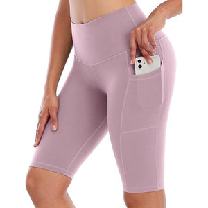 Shorts de Compresión Deportivos para Mujer, Cintura Alta, para Gimnasio, Fitness, Yoga, Running, Transpirables, Ecológicos, Tejido Suave y Elástico - Product Image 5