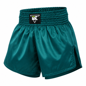 Pantalones Cortos de Boxeo Tailandés al por Mayor 2026, Pantalones Cortos de Muay Thai de Satén Premium, Flexibles, para Entrenamiento y Competición de Kickboxing - Product Image 2