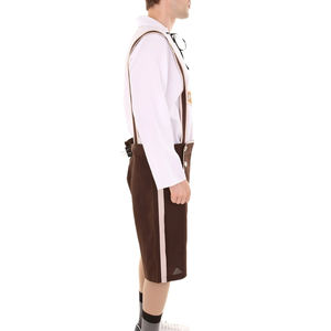 Lederhosen Bávaros Tradicionales Alemanes 2026 para Hombre, de Cuero Genuino, con Bordado Personalizado, Corte Recto, Anti-Manchas, Formales - Product Image 4