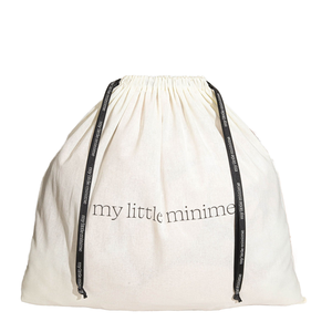 My <b>Little</b> Minime Eco-Friendly Children's Cotton Drawstring <b>Bag</b> with Custom Logo Print Fashion Accessory - Product Image 1