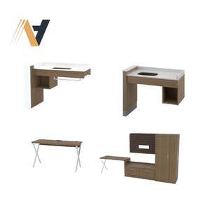 Meubles élégants d'hôtel Holiday Inn Chambre à coucher en contreplaqué de haute qualité Casegoods par OEM de l'usine de meubles qualifiés du Vietnam - Product Image 2