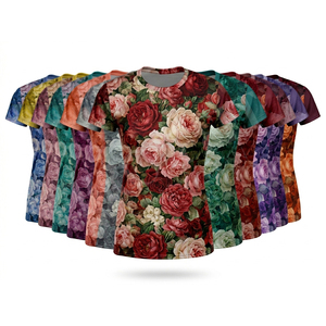 เสื้อยืดโยคะออกแบบเองได้ทุกฤดู ระบายอากาศได้ดี ยืดหยุ่น เหมาะสำหรับออกกำลังกาย แขนสั้น คอกลม - Product Image 1