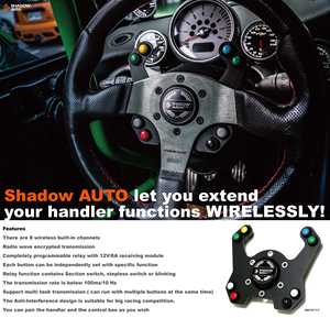 Racing Equipment Car Modification 8 Channel Wireless Steering Wheel Button Kits - Product Image 3