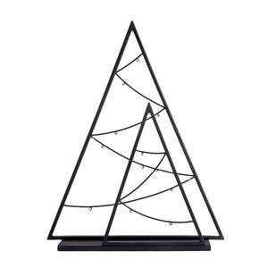 Stunning Look Metal <b>Christmas</b> <b>Tree</b> Object Table Display Easy Portable Wholesale <b>Christmas</b> <b>Tree</b> With Star on <b>Top</b> & Bells Hanging - Product Image 5