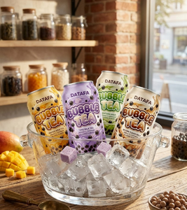 Muestra Gratis de Té de Burbujas con Chocolate de 16.9 Fl Oz con Jugo de Fruta Real, Sin Azúcar, Bajo en Grasa, de Vietnam OEMODM - Product Image 5