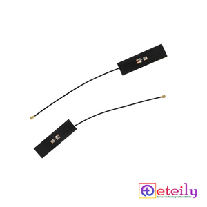 ETEILY ET-2458FPC-5L10CM-U-P13 Antena interna de PCB flexible de doble banda de 2.4GHz y 5.8GHz con cable de 1.13mm (L-10CM) + Conector UFL - Product Image 1