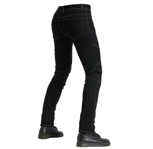 Best-selling fall-resistant Biker Pants With Cover Off-<b>road</b> Standard Protective Gear Motorcycle Riding Jeans OEM Service - Product Image 3