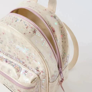 New Fashion Girls' Canvas Transparent Waterproof <b>Mini</b> <b>Backpack</b> with Zipper Closure for Kindergarten Wholesale Price - Product Image 4