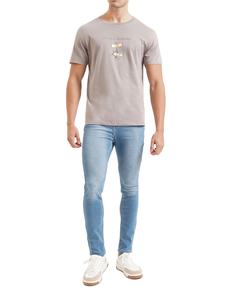 กางเกงยีนส์เดนิมทรงสลิมฟิตสำหรับผู้ชาย ปี 2026 กางเกงยีนส์ผอมทรงสกินนี่สำหรับผู้ชาย ขายส่งจากโรงงาน กางเกงยีนส์เดนิมทรงตรงระบายอากาศได้ดีสำหรับผู้ชาย - Product Image 4