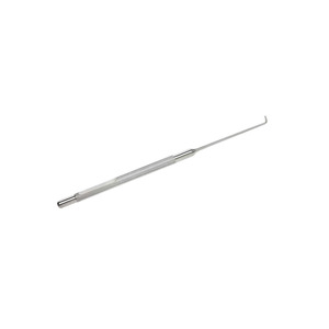 Crochet de maintien des tumeurs 5 mm de long, à extrémité arrondie à 90 degrés, longueur 160 mm, rétracteurs de paupières - Product Image 3