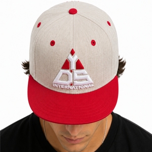 Gorra Snapback Unisex de Primera Calidad, Visera Plana, Ajuste Ajustable, Estilo Moderno, Diseño Urbano, Ajuste Cómodo, Gorra Snapback Hecha a Medida - Product Image 4