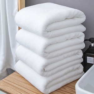 Serviette de bain de luxe 100% coton, épaisse, en tissu éponge, douce, confortable, très absorbante, qualité hôtelière, disponible à la vente - Product Image 5