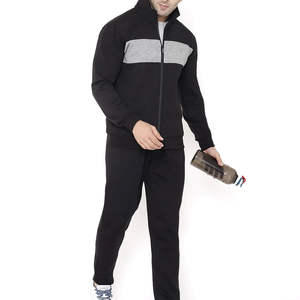 Ensemble de survêtement d'hiver pour hommes en coton 100% écologique, molletonné, avec col à capuche, imprimé personnalisé, grandes tailles, vente en gros - Product Image 6