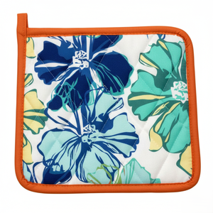 Supports de casserole de qualité supérieure pour la cuisine Tissu en coton épais résistant à la chaleur avec poignée matelassée Sûr Confortable et lavable - Product Image 3