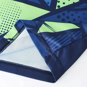 Camisetas de Lona Sublimadas Transpirables y Antiarrugas de Secado Rápido para Hombre, Tallas Grandes, con Logotipo Frontal y Diseño Personalizado - Product Image 4