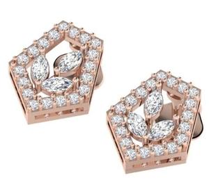 Collier pendentif en moissanite écologique pour femme, bijoux de mariée brillants pour mariage, disponible au prix export. - Product Image 6