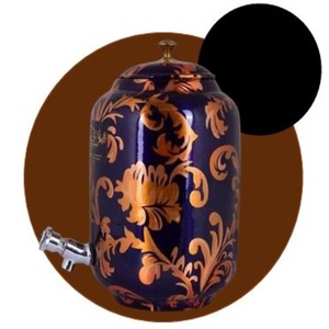 Servidor de Bebidas de Cobre de Lujo con Soporte, Dispensador de Agua para Mesa de Comedor y Presentaciones de Eventos - Product Image 1