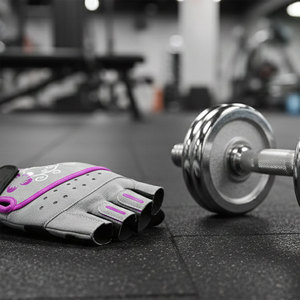 Women's Half Finger Gloves For Fitness Training Cross Fit <b>Dumbbells</b> Exercise Gym Activities Non Slip Palm Grip Custom Logo Glove - Product Image 5