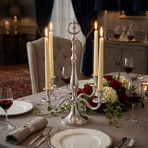 Columna Acrílica Tradicional de 52 Pulgadas |   Lámpara de Araña de Cristal |   Lámpara de Comedor Cónica con Múltiples Luces |   Candelabro Estilo Vela Blanca |   Decoración Navideña - Product Image 2