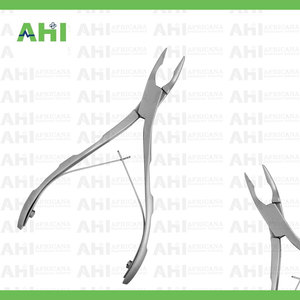 Rongeur à os en acier inoxydable, instrument chirurgical orthopédique et dentaire, forceps pour usage hospitalier et clinique - Product Image 5