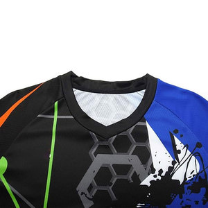 Maillot de cyclisme pour hommes, manches longues, chemise de Motocross, vêtements de course hors route, respirant, séchage rapide, léger, pour vélo de montagne, BMX, descente - Product Image 3