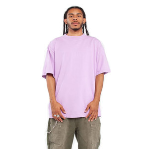 T-shirts streetwear en coton américain 7,5 oz Max Heavyweight, coupe ample et logo personnalisé, t-shirts streetwear vierges Max Heavyweight USA. - Product Image 2