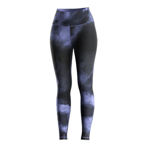 Womens Tie Dye Sports <b>Leggings</b> High Waist Stretch Fitness Activewear Workout Pants Breathable Yoga Running Gym Training Exercise - Product Image 1