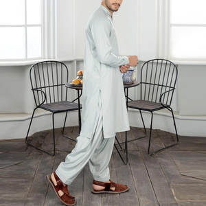 Nouvelle Arrivée 2026 : Robe Shalwar Kameez en Coton de Haute Qualité pour Hommes, Style Ethnique Indien et Pakistanais, Dernières Créations de Designers, Bandhgala - Product Image 2
