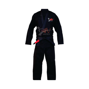 Ropa de artes marciales personalizada de alta calidad, Kimono de algodón BJJ de Jiu Jitsu brasileño para adultos con logotipo personalizado, Color y tamaño - Product Image 1