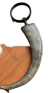 Loupe en corne de buffle naturelle polie, écologique, faite à la main, cadeau pour homme, lecteur de journaux - Product Image 5