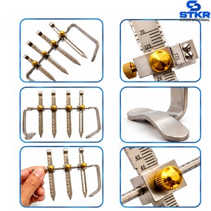 Proyectómetro Nasal Davis, Instrumento de Medición para Rinoplastia, Regla de Medición de Acero Inoxidable para Trasplante de Cabello, Ajustable con 4 Brazos, para Cirugía - Product Image 4