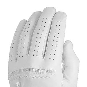Gants de Golf respirants en cuir doux, couleur Cabretta, Logo personnalisé - Product Image 5