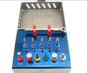 High Quality Dental <b>Bone</b> Expansion Kit With <b>Saw</b> Disks And Implant Instruments Manual Surgical Set Blue Color Class I By ZUOL - Product Image 6