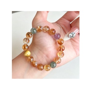 Pulsera de Resina de Lujo Premium con Fusión de Colores Modernos, Joyería Elegante para la Muñeca, para Consumidores a la Moda - Product Image 1