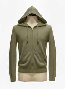 Nouveau sweat à capuche pour homme, décontracté, léger, manches longues, tendance, pour la salle de sport, l'entraînement physique, séchage rapide, respirant, 100% coton, fermeture éclair intégrale - Product Image 5