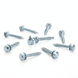 Class 4.8 6.8 Red Color Painted Hex Head Roofing Screws - Inch Standard Steel Timber <b>Fasteners</b> - Product Image 4