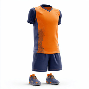 Sportswear V-Neck Jersey Tops High Quality Sportswear V-Neck Volleyball Uniforms Sports Training Uniform - Product Image 4