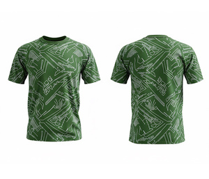 Camisetas de Cuello Redondo con Sublimación Completa, Tela Suave, Diseño Personalizado |   Tallas para Hombres, Mujeres y Jóvenes | Ropa Deportiva Ligera de Secado Rápido para Entrenamiento - Product Image 1
