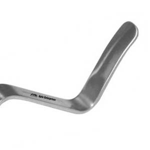 Retractor de rodilla Doane, instrumento quirúrgico con cuchillas de 57mm, 69mm de profundidad y 11mm de ancho, acero inoxidable ortopédico - Product Image 2