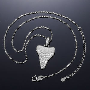 Colgante de Espiga con Incrustaciones de Cristales de Imitación, Aleación Plateada, Joyería Moderna Unisex para Regalo - Product Image 1