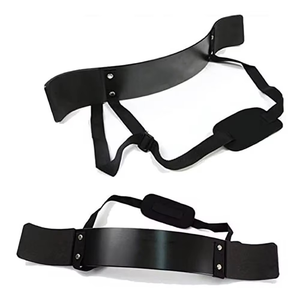 Wholesale Custom Leather Strip Arm Blaster Steel Arm Blaster For Men Heavy Duty Gym Bicep <b>Trainer</b> Wholesale 2026 New Custom - Product Image 5