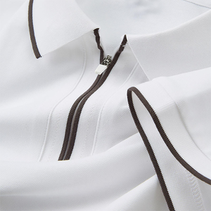 Polo de manga corta para hombre, informal, de algodón - Product Image 2