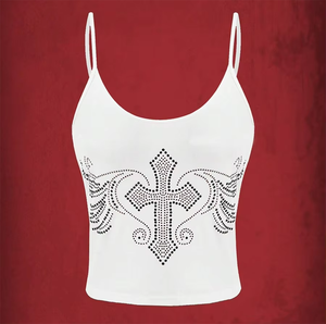 RAZERS IMPEX Débardeur décontracté sans manches pour femme, respirant, en polyester/coton, coupe ajustée - Product Image 2