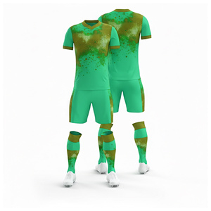 Uniforme de Fútbol Sublimado de Secado Rápido, Conjunto Completo de Camiseta |   Tallas para Hombres, Mujeres y Jóvenes |   Ropa Deportiva Ligera de Secado Rápido para Entrenamiento - Product Image 1