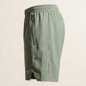 Pantalones Cortos Deportivos Unisex MI Premium Negros, Transpirables, Cintura Elástica, Ecológicos, Secado Rápido, para Correr, Entrenamiento, Ropa Deportiva Urbana - Product Image 4