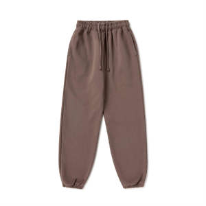 Pantalons de jogging en coton personnalisés avec logo, coupe ample, pour marques de vêtements américaines, tailles S M L XL. - Product Image 1